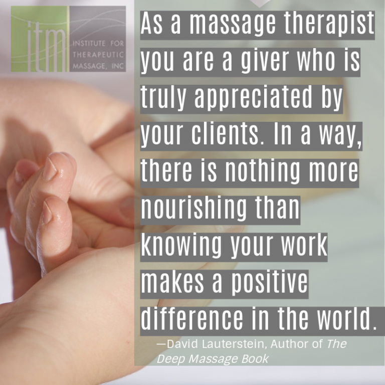 Become A Massage Therapist Top Reasons Massage Therapists Love Their Jobs Institute For 4710